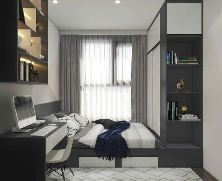 Giường ngủ derco sang trọng tinh tế 