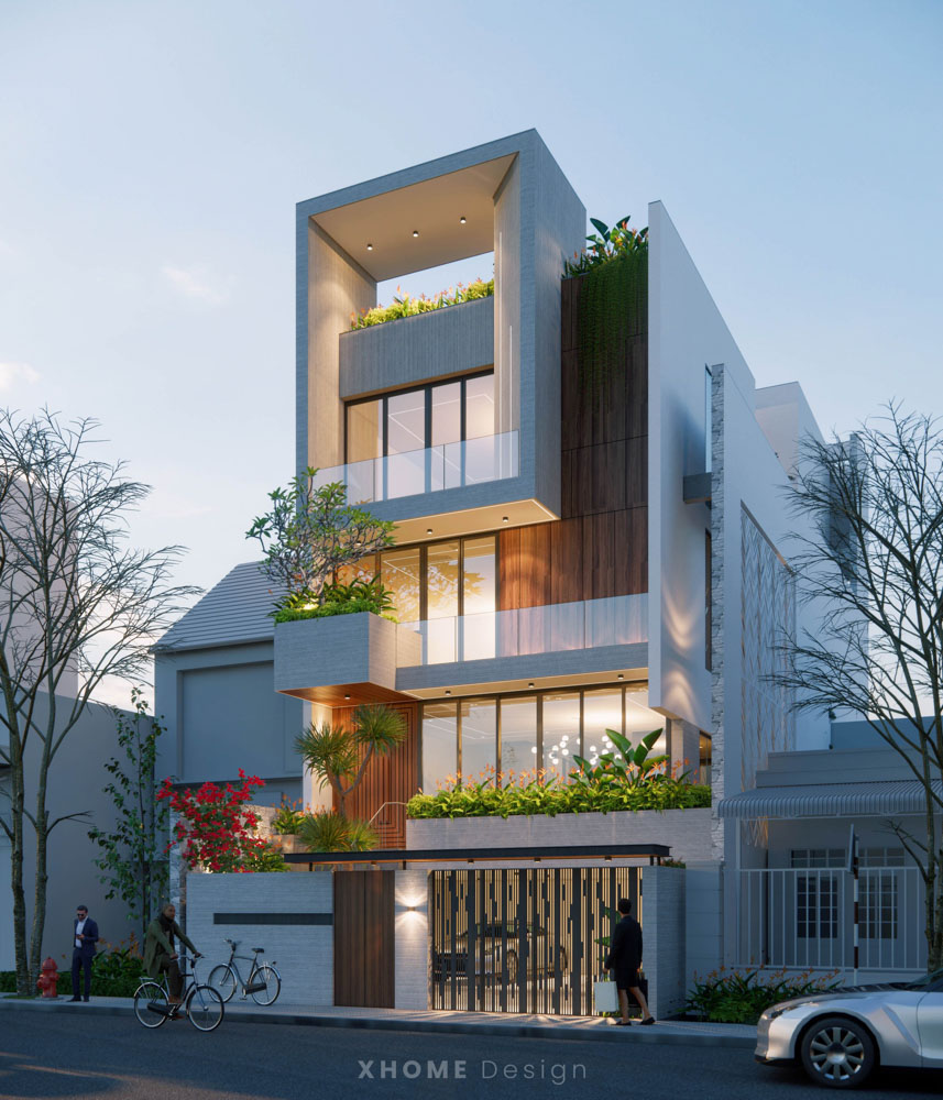 Thiết kế nội thất nhà phố
